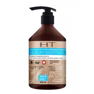 Šampūnas be SLES riebiems plaukams „SEBUM CONTROL“™ HAIR TREND, 500 ml